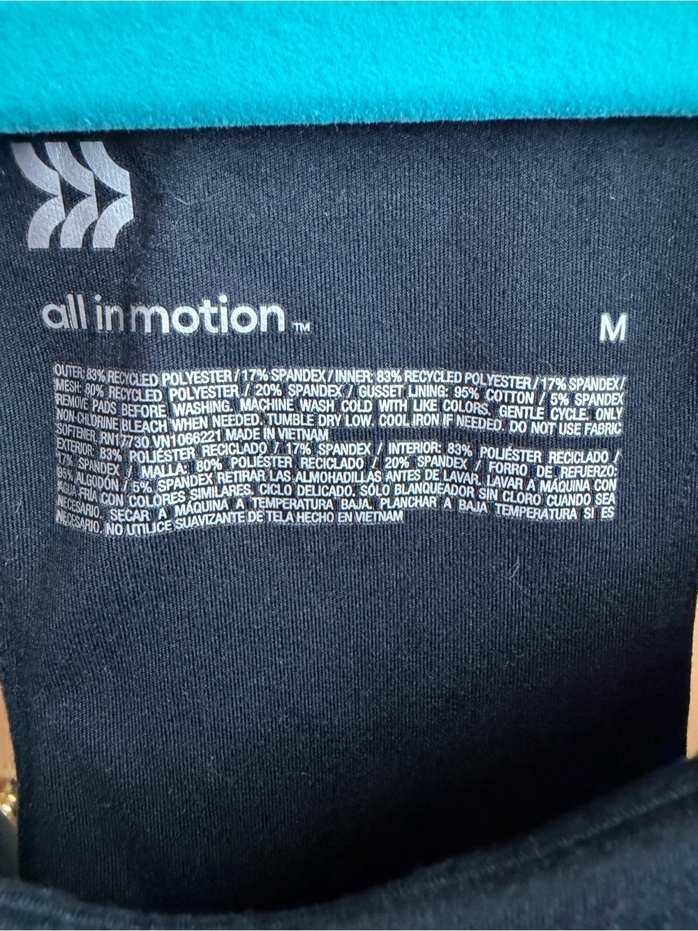 All in Motion Women’s Black Athletic Golf Dress - Built in Shorts. Size: Medium - Picture 3 of 4
